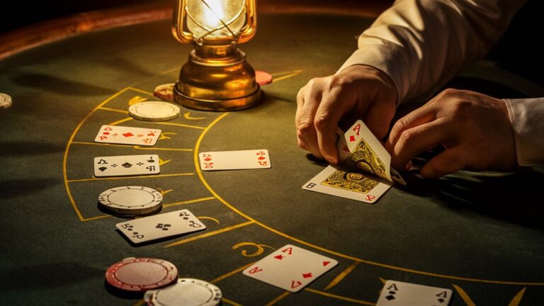 blackjack strategy with light