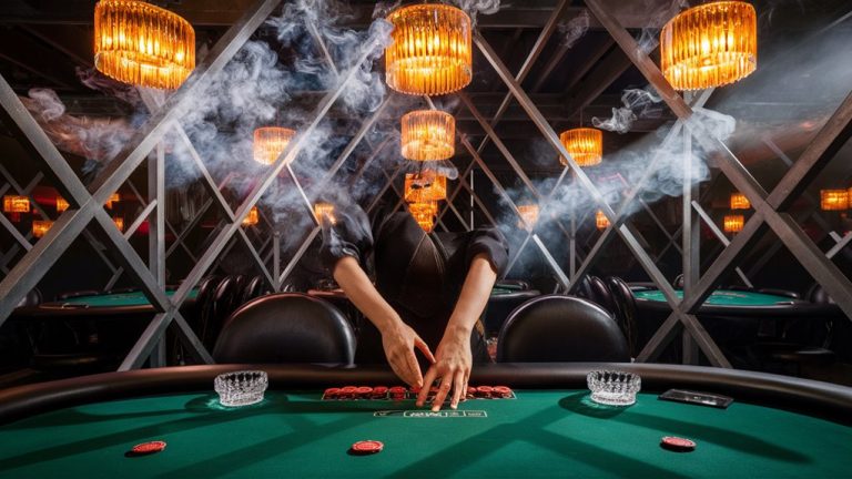 hazy casino pattern design