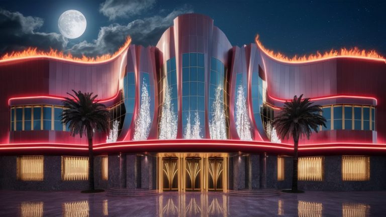 casino profits under moonlight