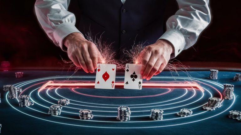 electric blackjack game system