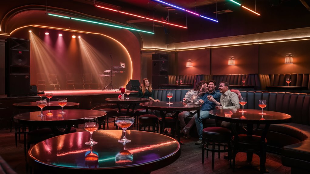 fun singing bar features