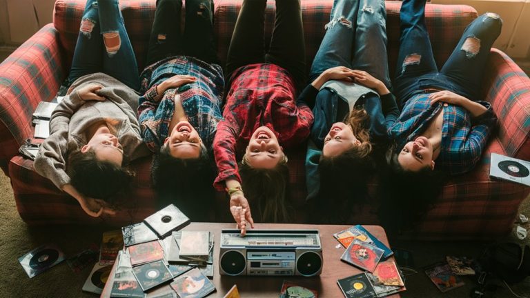 nineties music with friends