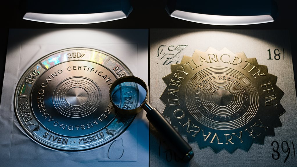 verify casino license authenticity