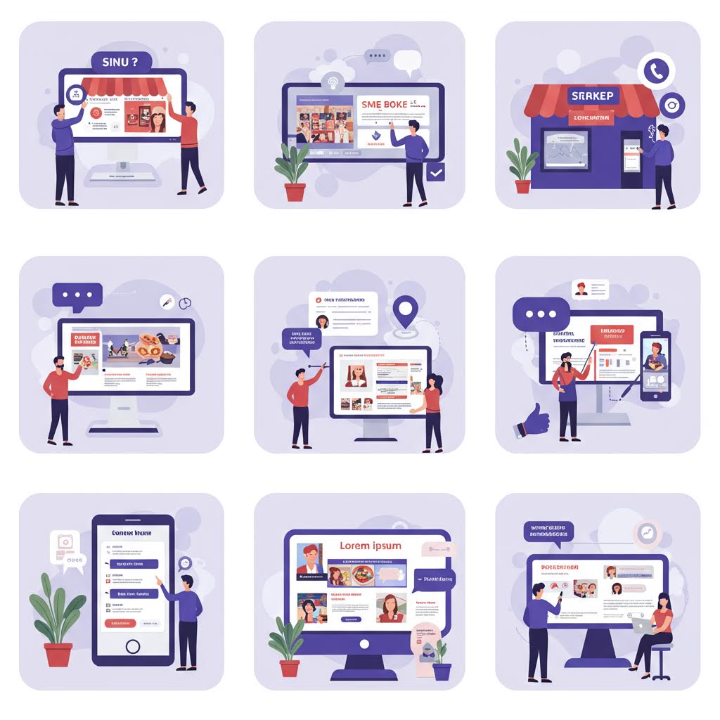 알파벳 솔루션을 연동해 구축한 디지털 스크린 기반 비즈니스 운영 구조