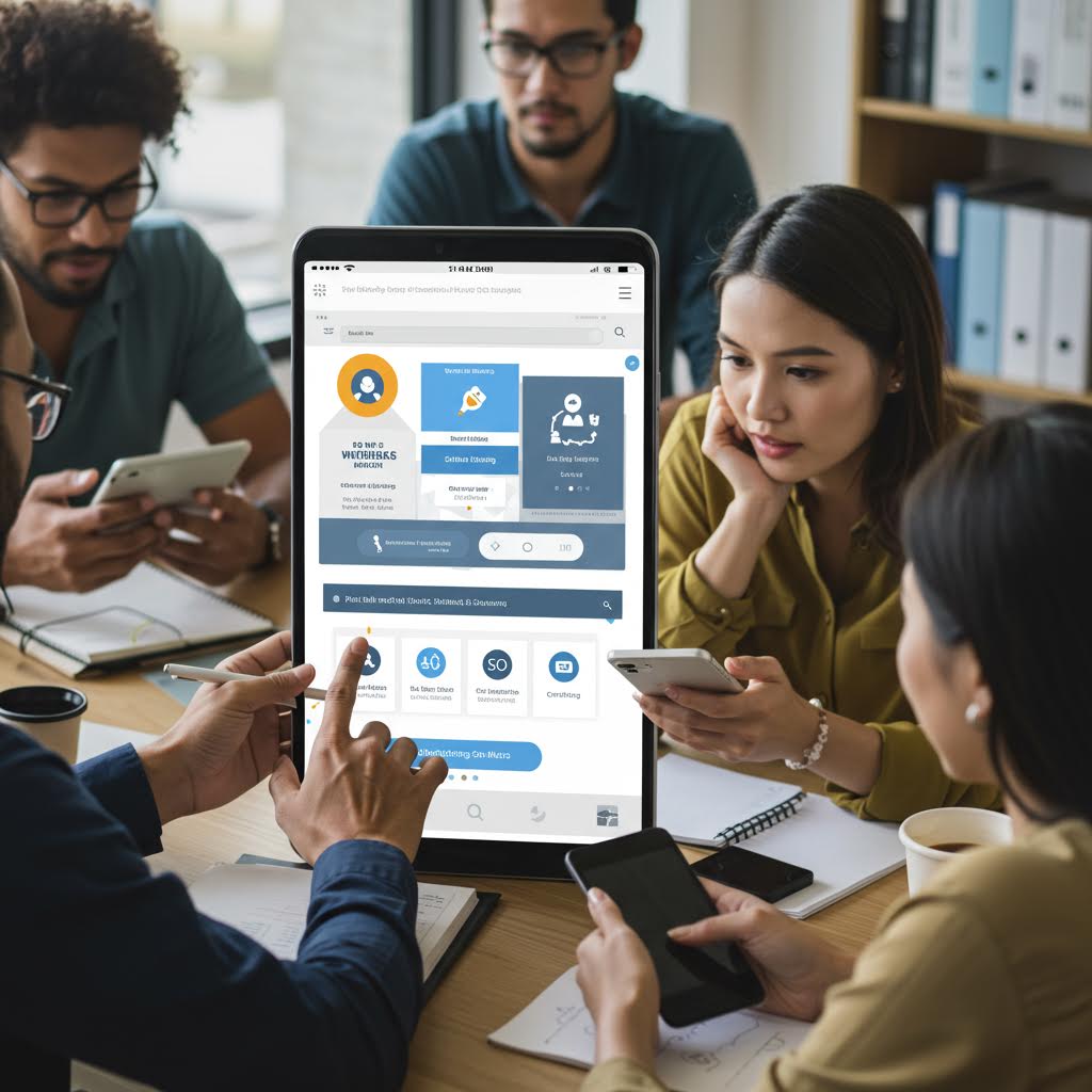 알파벳 솔루션 파트너십처럼 정리된 전략 모듈과 서비스 설계 자료