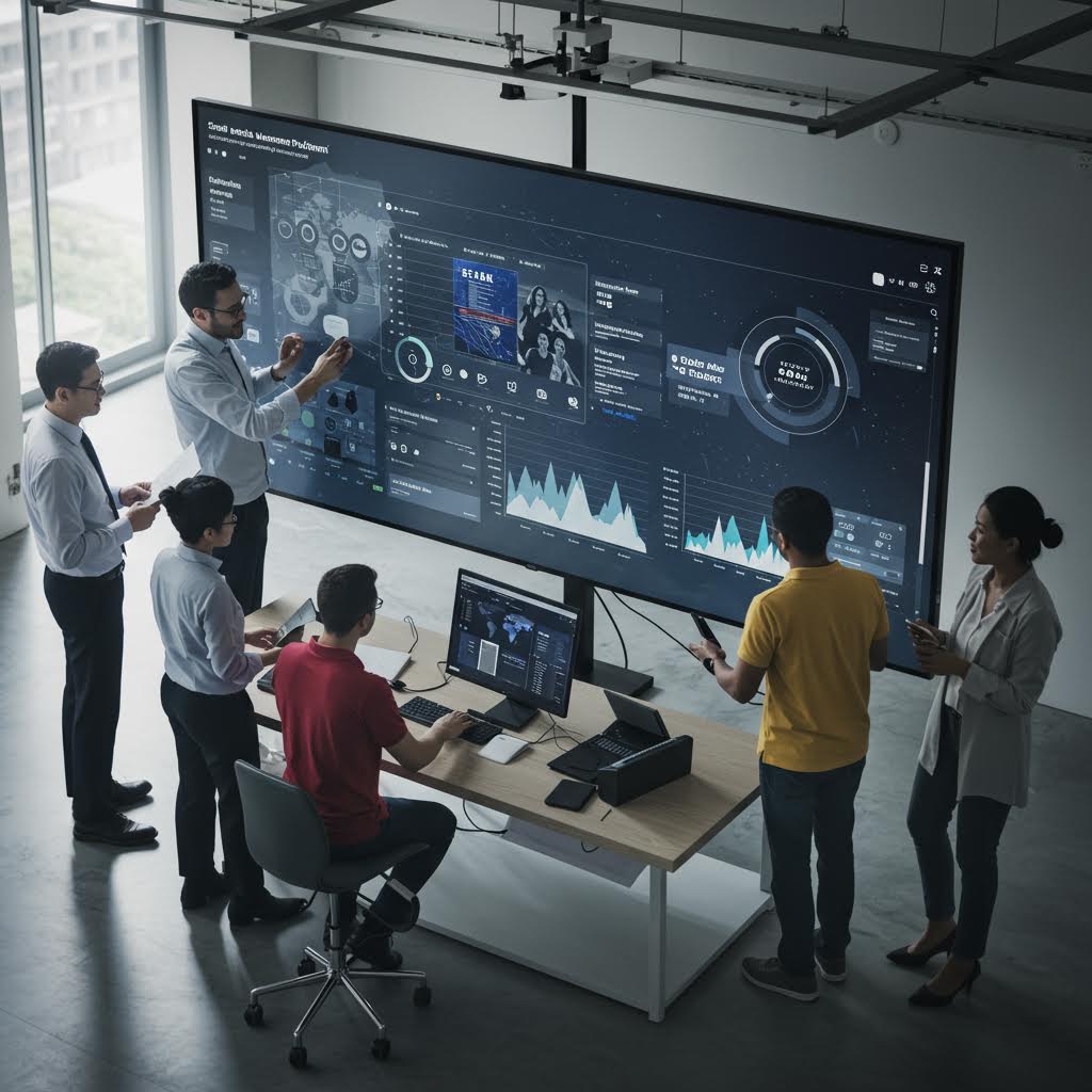 알파벳 솔루션 업체 비교와 같은 구조를 활용한 의사결정 지원 요소 시각화